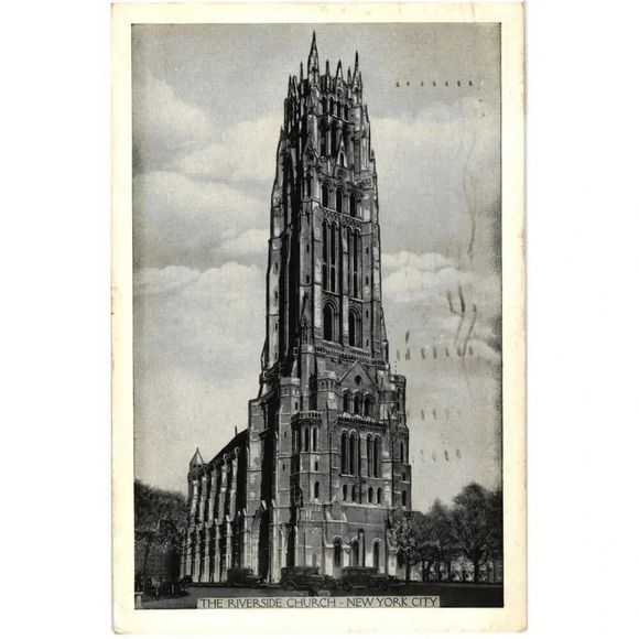American Vintage Other - The Riverside Church- New York City Postcard